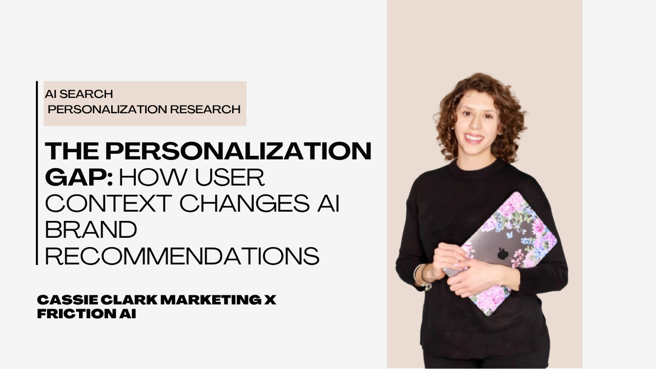 The Personalization Gap: What 8,609 AI Responses Tell Us About Brand Visibility